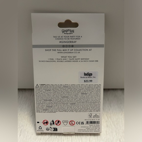 Double layer Birthday balloons - Picture 2 of 2